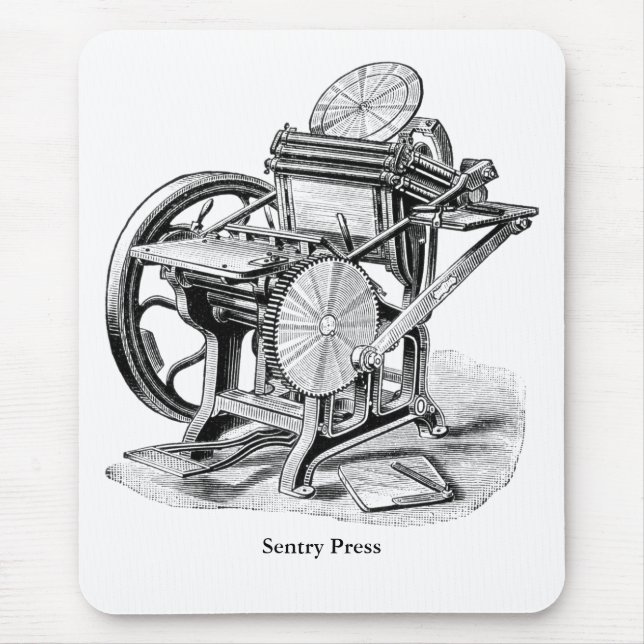 Tryckpress Gordon stil-letterpress-musmatta Musmatta (Framsidan)