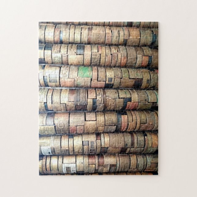 Tryckpressar av fruktlåda pussel (Vertikal)