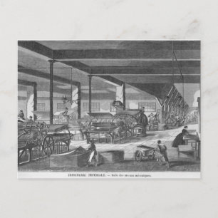 Tryckpressrummet Vykort