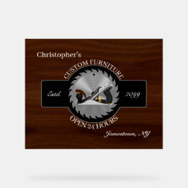 Trycksaker Carpenter Acrylic Sign