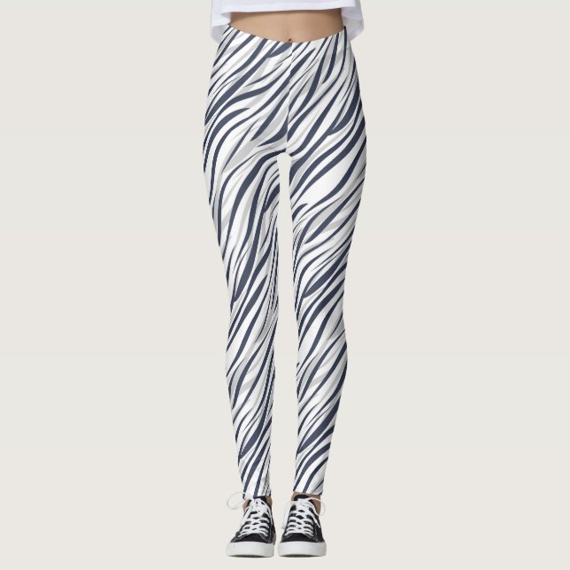Trycksaker för kvinnor leggings (Framsida)