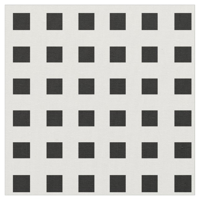 Tryckt bomullsväv, svart plattor tyg (Närbild)