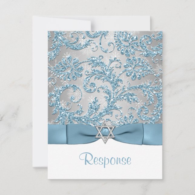 TRYCKT BOW - Winter Wonderland Bat mitzvah OSA 2 (Framsida)