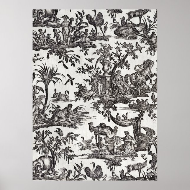 Tryckt Fabric Poster (Framsidan)