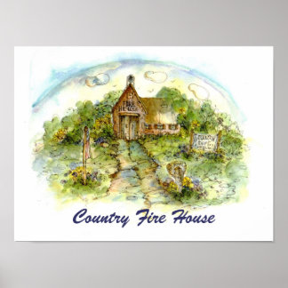 tryckt fyrverkeri poster