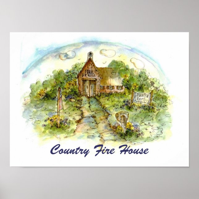 tryckt fyrverkeri poster (Framsidan)