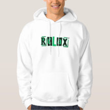 Tryckt Hoodie : Slappna av