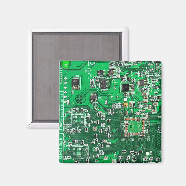 Tryckt kretsenhet PCB Grön kretskort Magnet (Front/Back)