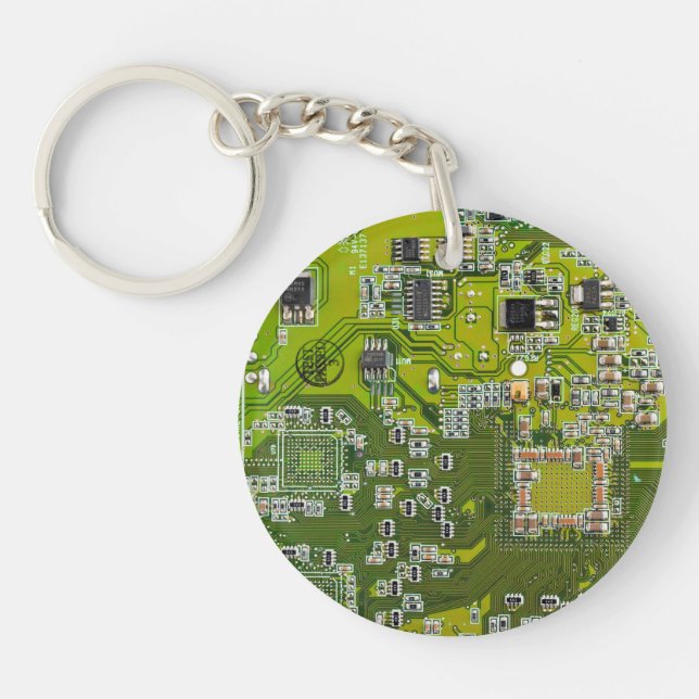 Tryckt kretskort av PCB-Grönt (kretskort 2) (Framsidan)