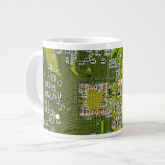 Tryckt kretskort av PCB-Grönt (kretskort 2) Jumbo Mugg