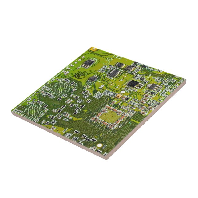 Tryckt kretskort av PCB-Grönt (kretskort 2) Kakelplatta (Sidan)