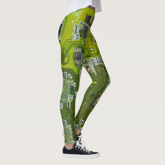 Tryckt kretskort av PCB-Grönt (kretskort 2) Leggings