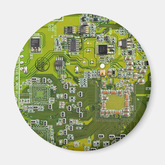 Tryckt kretskort av PCB-Grönt (kretskort 2) Magnet (Framsidan)