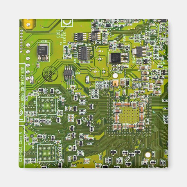 Tryckt kretskort av PCB-Grönt (kretskort 2) Magnet (Framsidan)