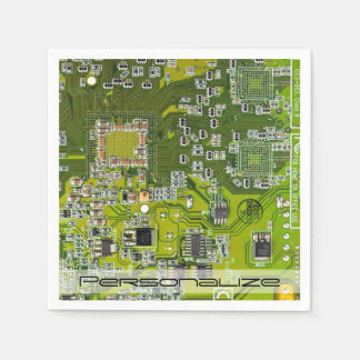 Tryckt kretskort av PCB-Grönt (kretskort 2) Pappersservett