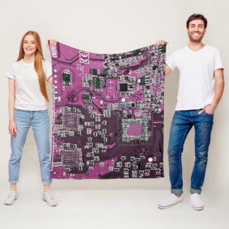 Tryckt kretskort för Lila av kretskretsar med PCB- Fleecefilt