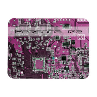 Tryckt kretskort för Lila av kretskretsar med PCB- Magnet