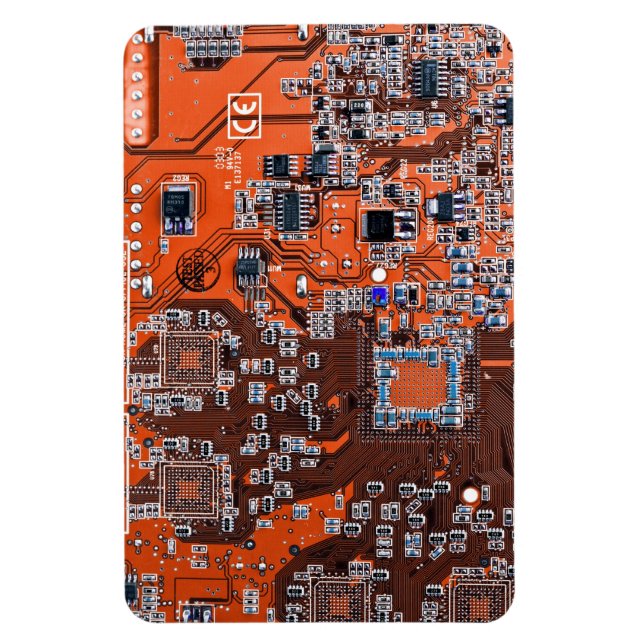 Tryckt kretskort för Orange av kretskort för samma Magnet (Vertikal)