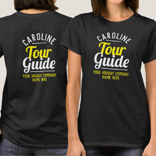 Tryckt på båda sidor - Resa och gruppreseguide T Shirt