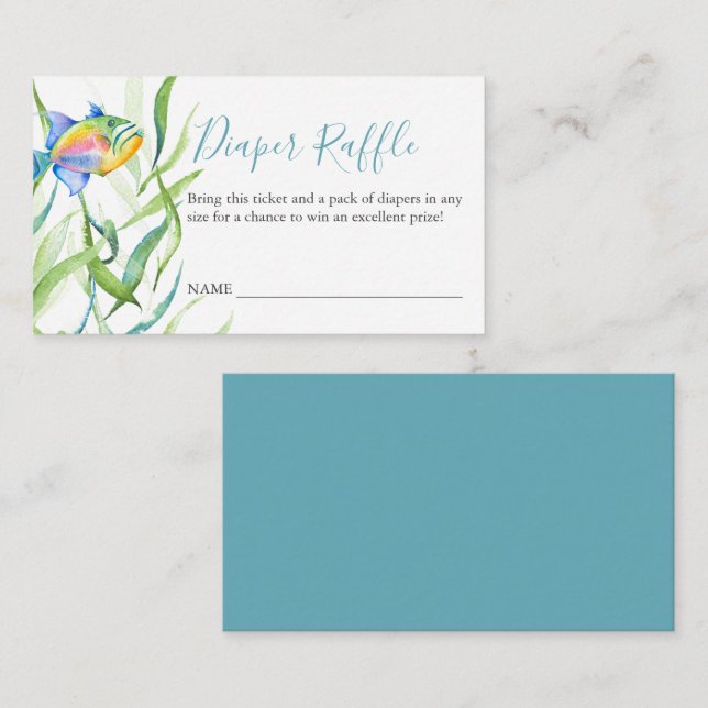 Tryckt tema - pappershölje för butiksinbjudan tilläggskort (Fram/baksida)