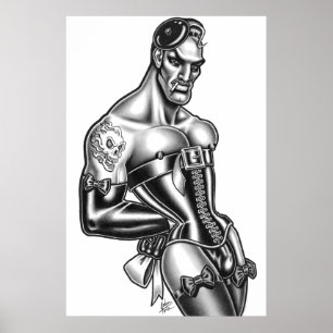 Tryckt till Thrill Poster