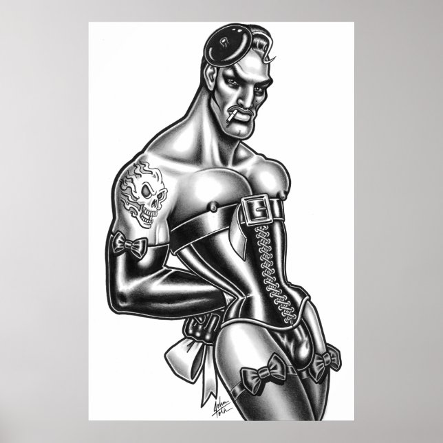 Tryckt till Thrill Poster (Framsidan)