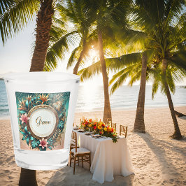 Tryckt Tropical Elegance