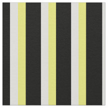 Tryckt tyg, i svartvitt och Gult