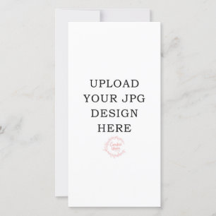 Tryckta Bröllopsprogram på 4 tum x 8 tum