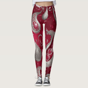 TRYCKTA FORMGIVNINGAR FÖR KVINNOR LEGGINGS