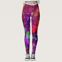 Tryckta Leggings