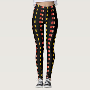 Tryckta pressar leggings