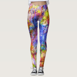 Tryckta pressar leggings