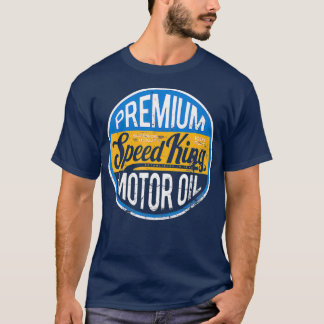 Tryckta skjortor av typen "Speed Kung Motor Oil",  T Shirt