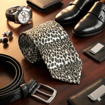 Trycktime för svarta och vita leoparder