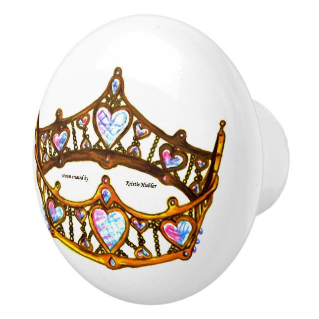 Trycktorn av keramiskt guld-keramiskt koppel knopp (Höger)