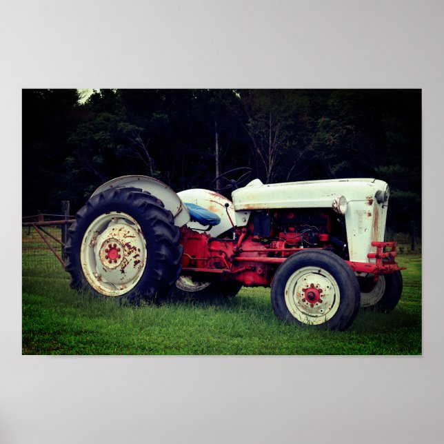 Trycktraktor Poster (Framsidan)