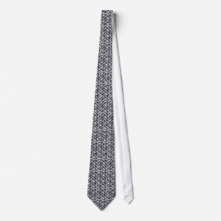 Trycktriangeln Mönster i Navy Blue Ivory Tribal Pr Slips