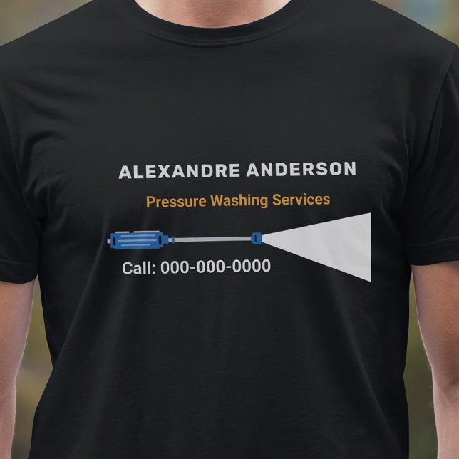 TryckTvättande tjänster T Shirt (Pressure Washing Services T-Shirt)