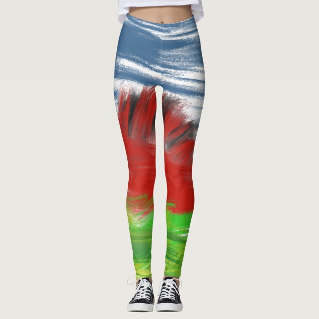 Tryfan damasker leggings (Framsida)