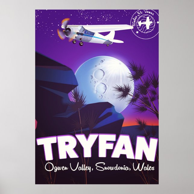 Tryfan,Ogwen Valley, Snowdonia, Wales Poster (Framsidan)