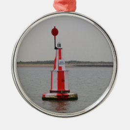 Trygg kanalboj River Crouch Julgransprydnad Metall