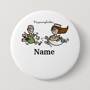 Trypanofobi eller rädsla för Nål Nurse Button