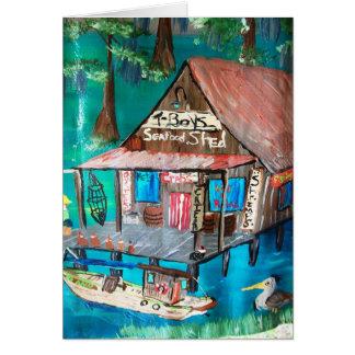 TS-BOYS HAVS- HYDDA HÄLSNINGSKORT