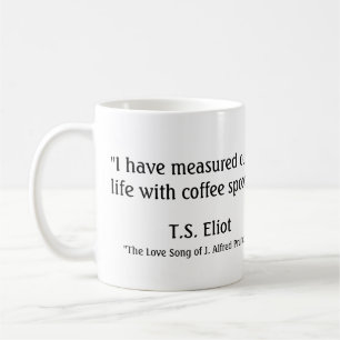 TS Eliot Kaffemugg