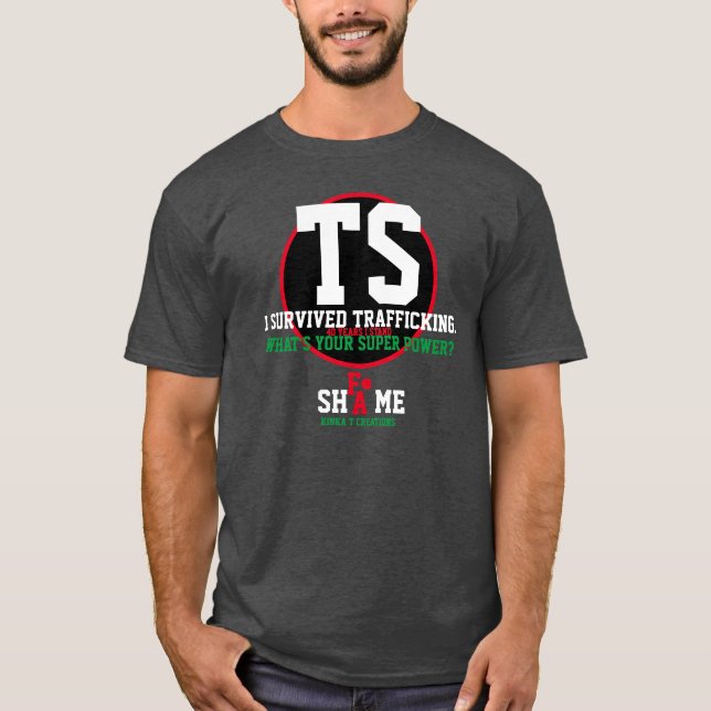 TS - F* Shame T Shirt (Framsida)