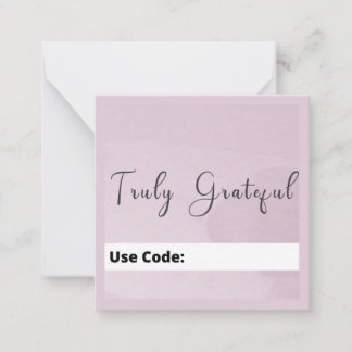 TS - tackkort Anteckningskort