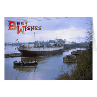 TS Vindicatrix, Avonmouth UK Hälsningskort