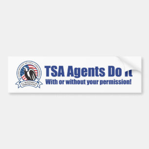 TSA-agenter gör det (med eller utan DIN Bildekal