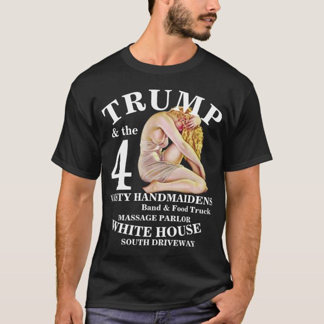 TSA DHS HG 4 HANDMAIDENS MATLASTBIL ABORT 2026 T SHIRT (Framsida)